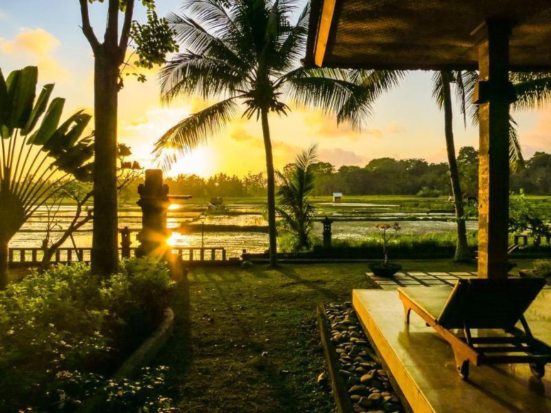 Green Field Hotel And Bungalow Ubud Esterno foto